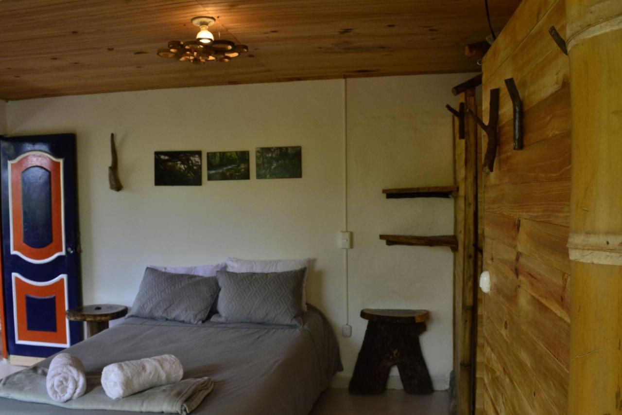 Habitacion Las Bromelias, Pijao, Finca Flora Del Rio エクステリア 写真